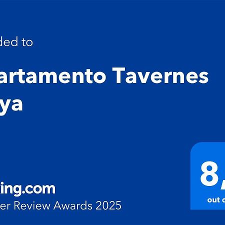 טברנס דה ויאדיגנה Apartamento Tavernes Playa מראה חיצוני תמונה